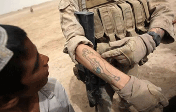 Tatuaż w US Army